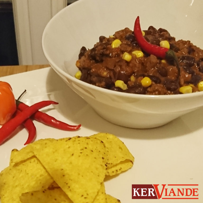 CHILI CON CARNE BOEUF RECETTE KERVIANDE