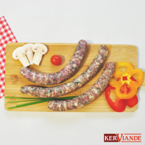 CHIPOLATAS PORC HERBES BBC KERVIANDE