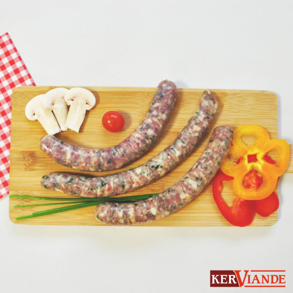 CHIPOLATAS PORC HERBES BBC KERVIANDE