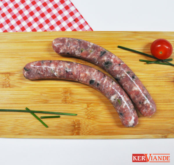 CHIPOLATAS PORC HERBES BBC KERVIANDE