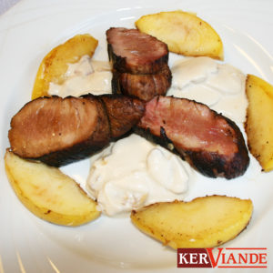 FILET MIGNON PORC BBC AU CIDRE RECETTE KERVIANDE