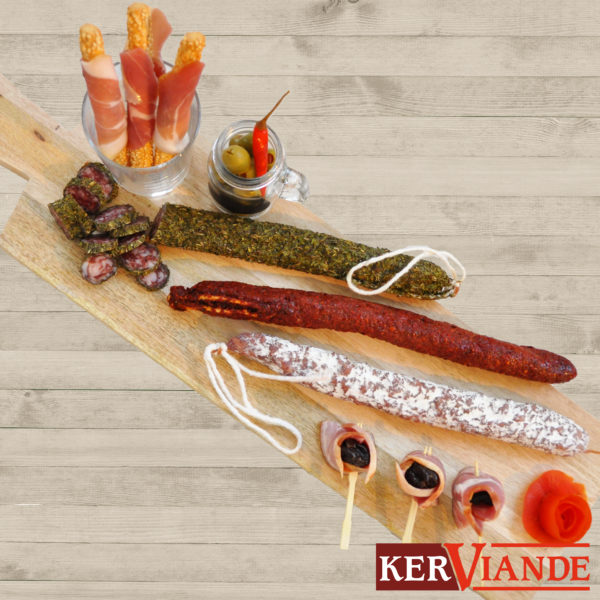 SAUCISSE SECHE ESPAGNOLE KERVIANDE