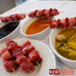 MARINADES BROCHETTES RECETTE KERVIANDE