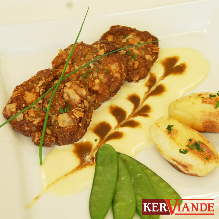 NOISETTE AGNEAU PANEE RECETTE KERVIANDE