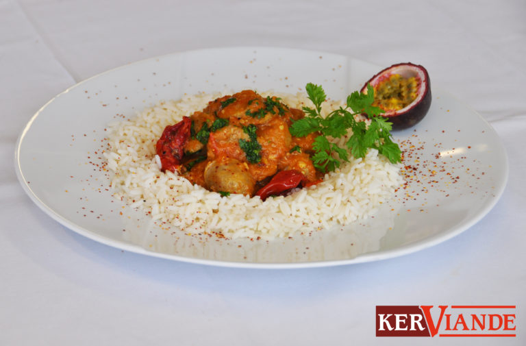 ROUGAIL SAUCISSE SEL GUERANDE KERVIANDE RECETTE