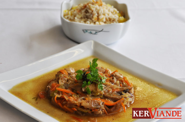 SHOP SUEY DE VOLAILLE RECETTE KERVIANDE