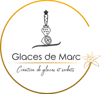 Logo Glaces de Marc PNG